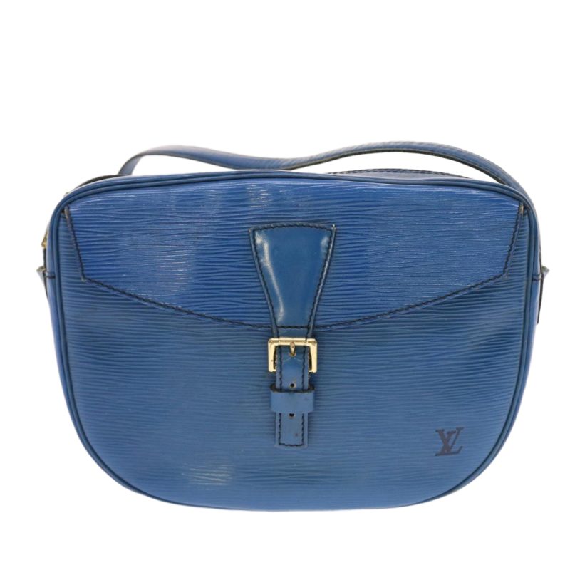 LOUIS VUITTON Epi June Feuille Shoulder Bag Blue - Logoexplore - Image 2