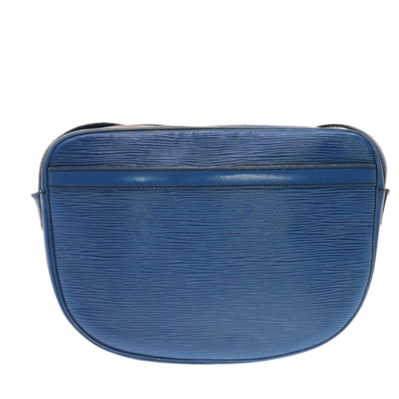 LOUIS VUITTON Epi June Feuille Shoulder Bag Blue - Logoexplore - Image 3