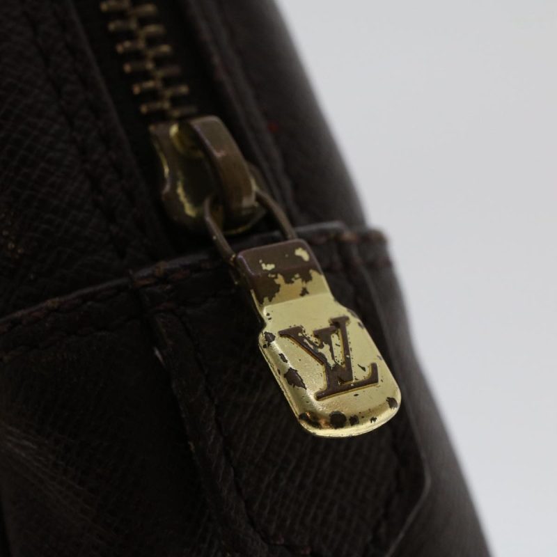 LOUIS VUITTON Damier Ebene Trousse Toilette Clutch Bag - Logoexplore - Image 8