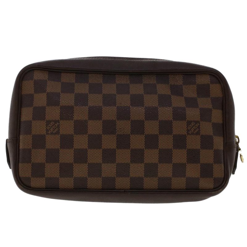 LOUIS VUITTON Damier Ebene Trousse Toilette Clutch Bag - Logoexplore - Image 2