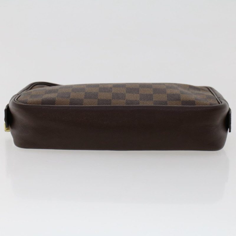 LOUIS VUITTON Damier Ebene Trousse Toilette Clutch Bag - Logoexplore - Image 6
