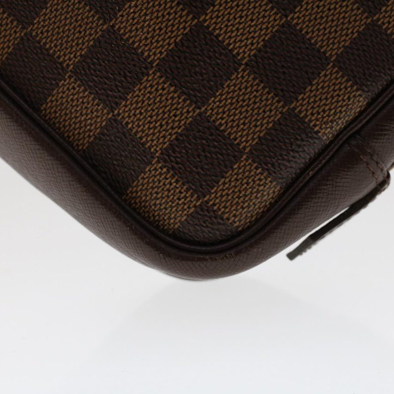 LOUIS VUITTON Damier Ebene Trousse Toilette Clutch Bag - Logoexplore - Image 7