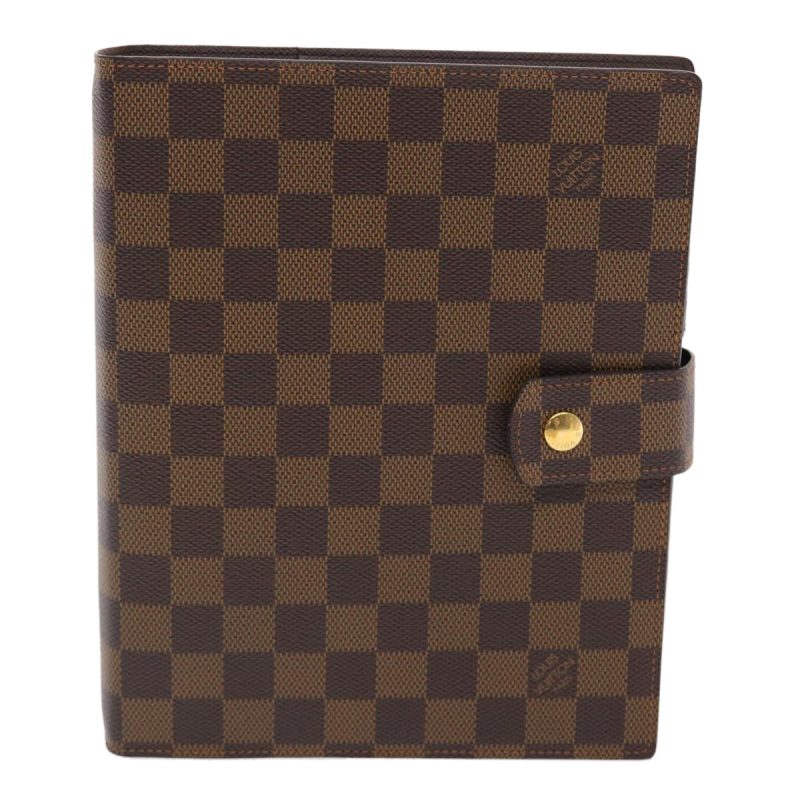 LOUIS VUITTON Damier Ebene Agenda GM Day Planner Cover - Logoexplore - Image 2