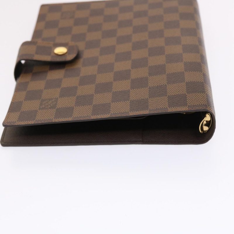 LOUIS VUITTON Damier Ebene Agenda GM Day Planner Cover - Logoexplore - Image 4