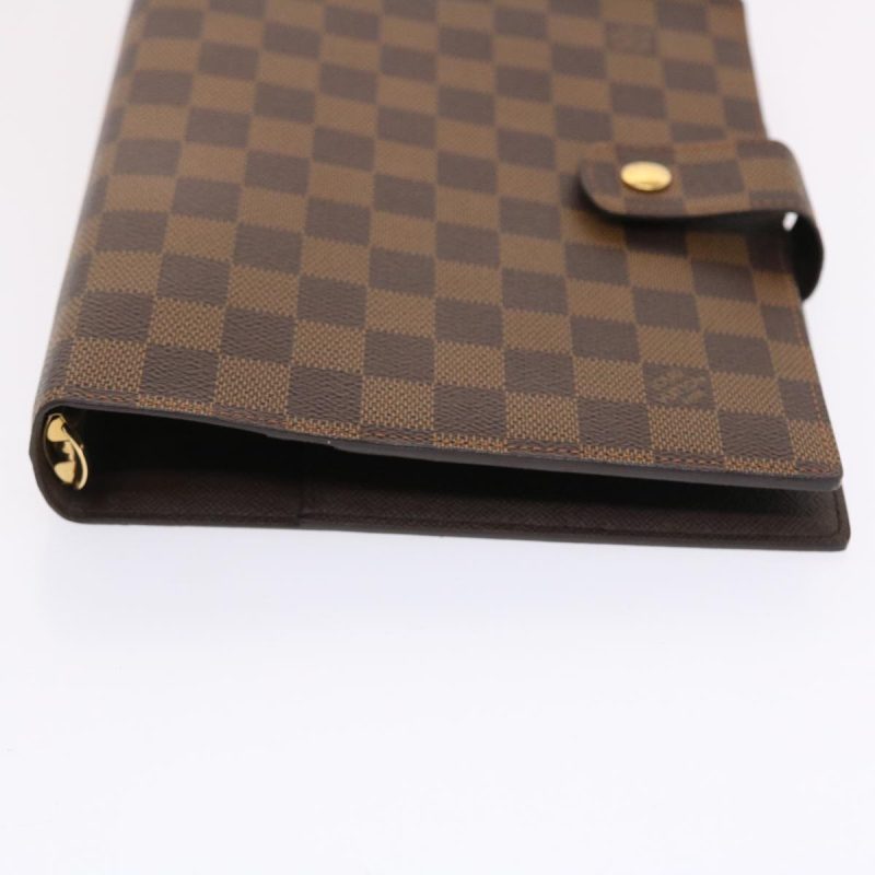 LOUIS VUITTON Damier Ebene Agenda GM Day Planner Cover - Logoexplore - Image 5