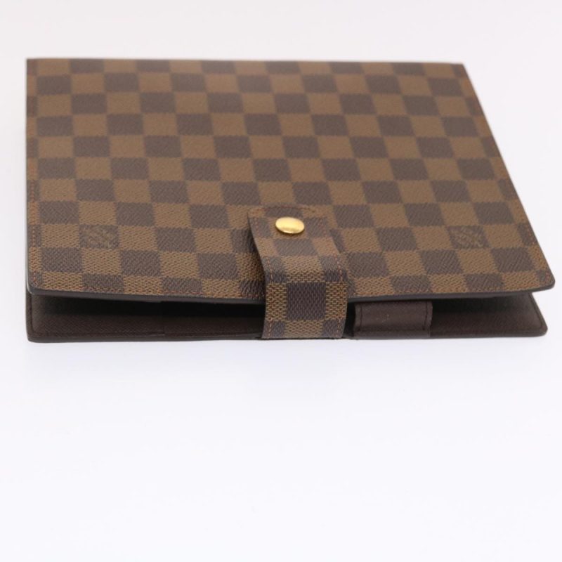 LOUIS VUITTON Damier Ebene Agenda GM Day Planner Cover - Logoexplore - Image 6