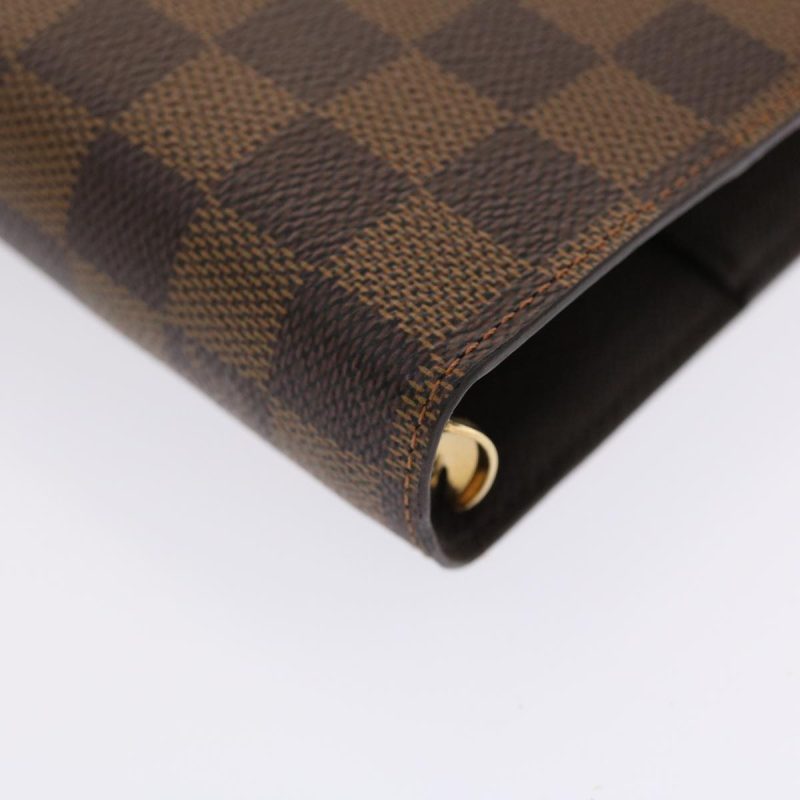 LOUIS VUITTON Damier Ebene Agenda GM Day Planner Cover - Logoexplore - Image 8