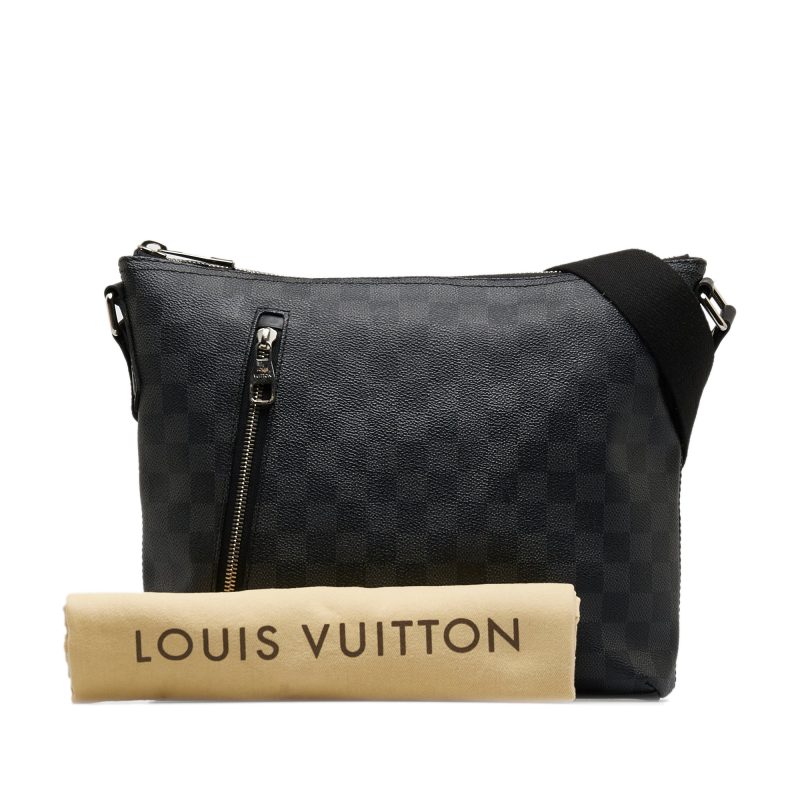 LOUIS VUITTON Damier Graphite Mick PM Crossbody Bag - Logoexplore - Image 10