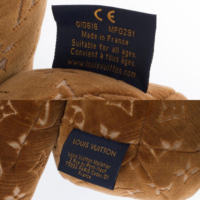LOUIS VUITTON Brand New Collectible Teddy Bear DouDou - Logoexplore - Image 7