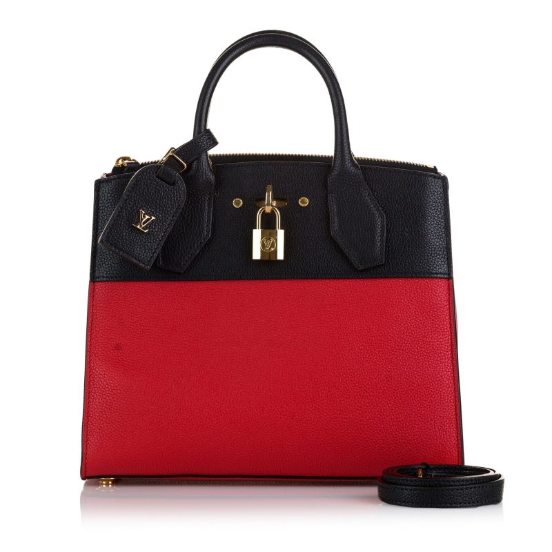 Louis Vuitton City Steamer PM Bicolor Taurillon - Logoexplore