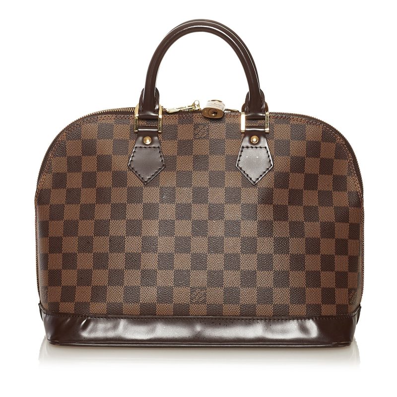 Louis Vuitton Damier Ebene Alma PM Handbag - Logoexplore