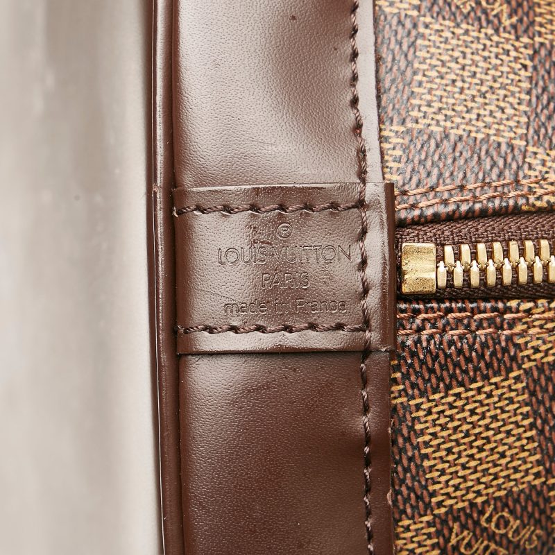 Louis Vuitton Damier Ebene Alma PM Handbag - Logoexplore - Image 6