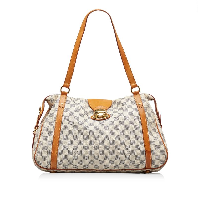 LOUIS VUITTON Damier Azur Stresa GM Tote Bag - Logoexplore