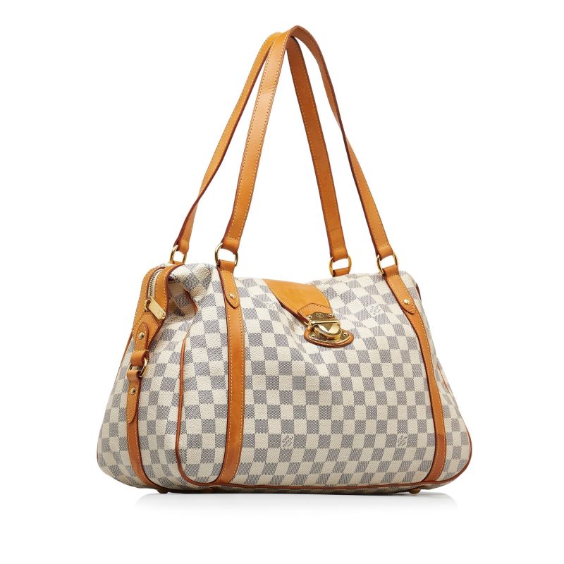 LOUIS VUITTON Damier Azur Stresa GM Tote Bag - Logoexplore - Image 2