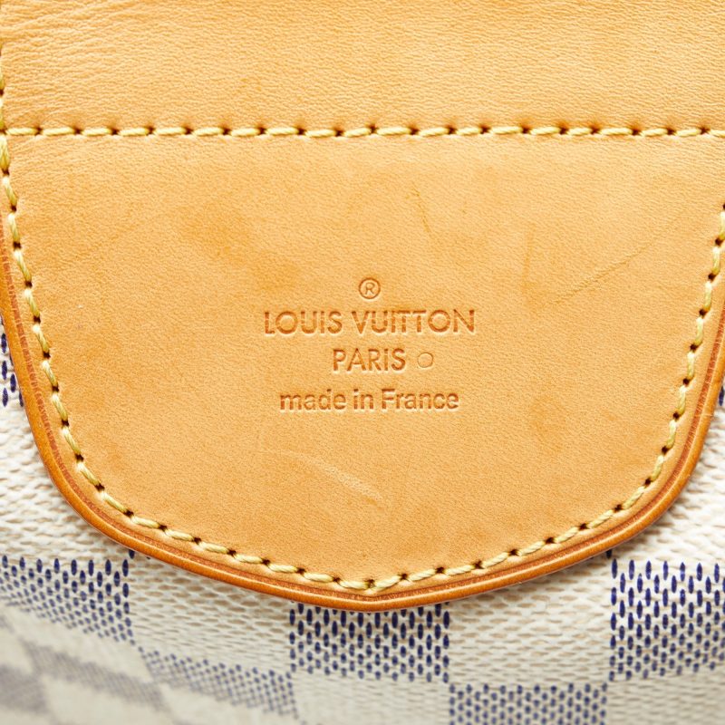 LOUIS VUITTON Damier Azur Stresa GM Tote Bag - Logoexplore - Image 6