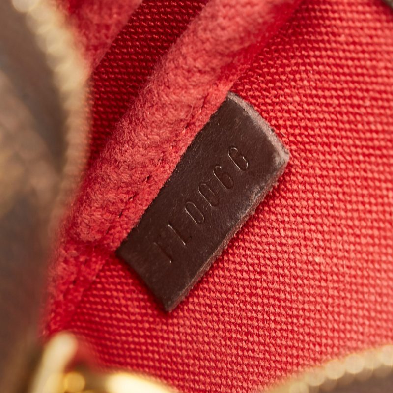 LOUIS VUITTON Damier Ebene Mini Pochette Accessoires Brown - Logoexplore - Image 8
