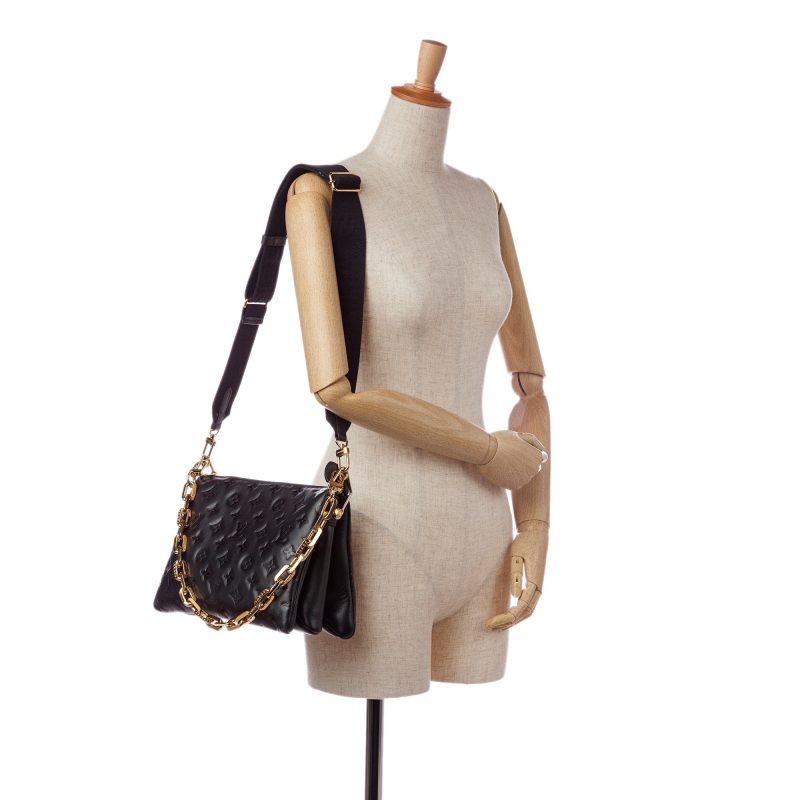 Louis Vuitton Coussin PM Black Monogram Empreinte - Logoexplore - Image 6