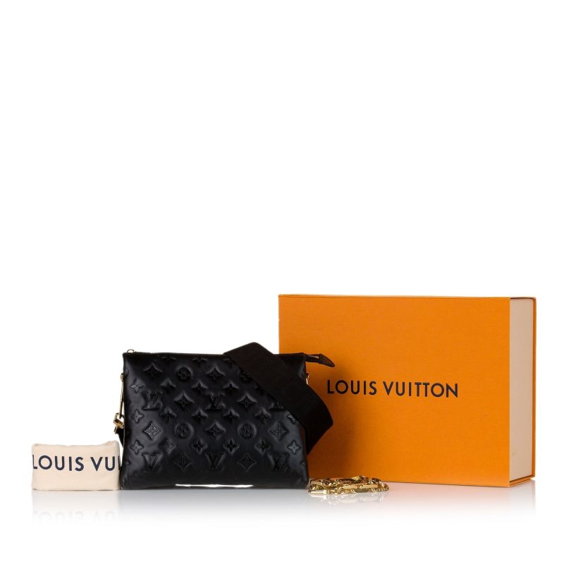 Louis Vuitton Coussin PM Black Monogram Empreinte - Logoexplore