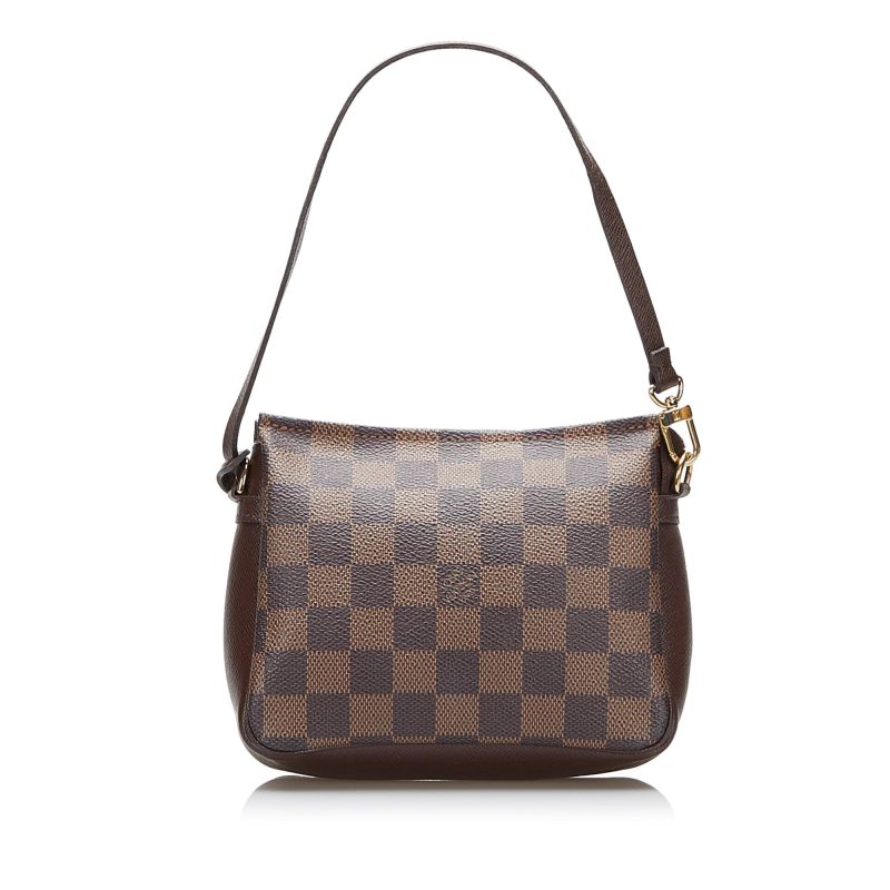 Louis Vuitton Damier Ebene Trousse Pochette Handbag - Logoexplore