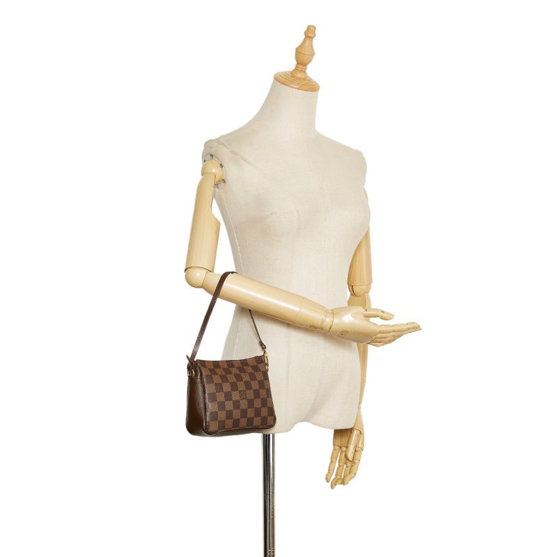 Louis Vuitton Damier Ebene Trousse Pochette Handbag - Logoexplore - Image 2