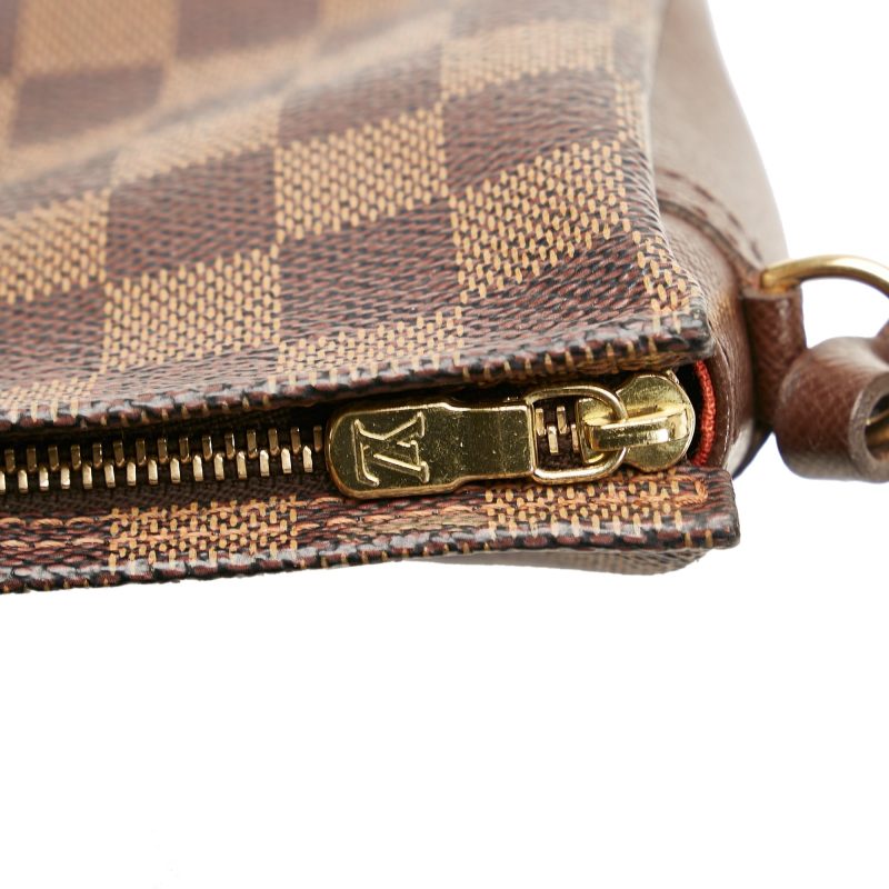 Louis Vuitton Damier Ebene Trousse Pochette Handbag - Logoexplore - Image 9