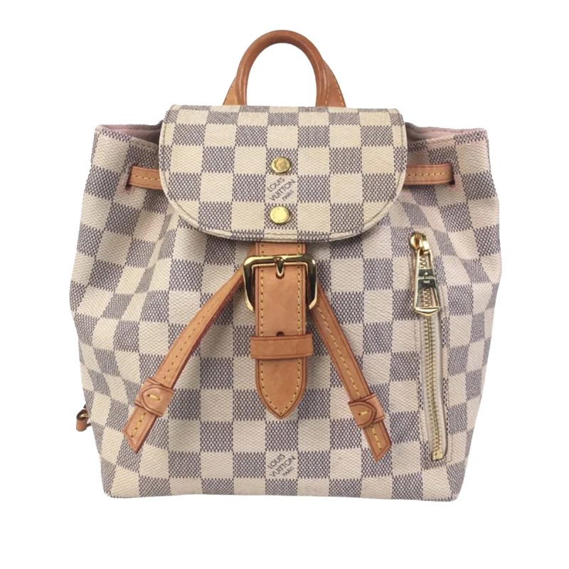 LOUIS VUITTON Damier Azur Sperone BB Backpack - Logoexplore