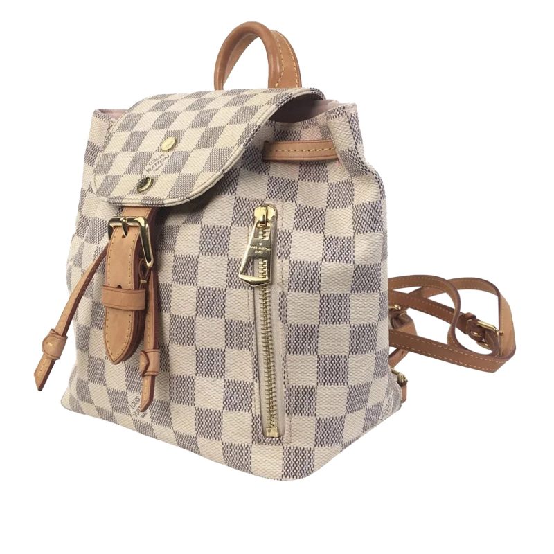 LOUIS VUITTON Damier Azur Sperone BB Backpack - Logoexplore - Image 2