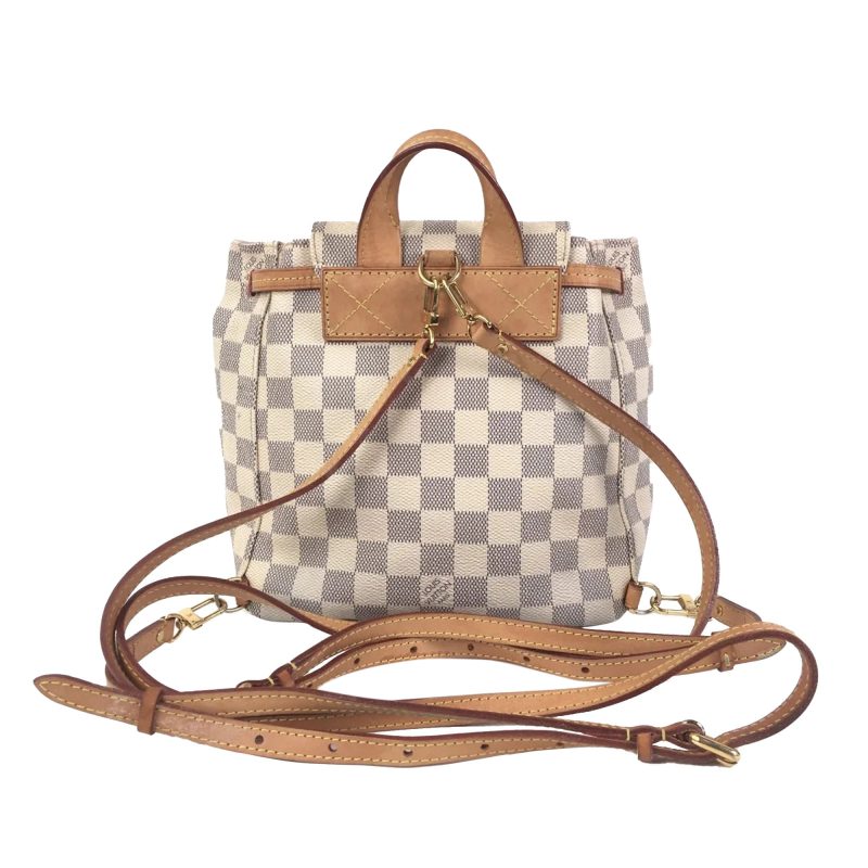 LOUIS VUITTON Damier Azur Sperone BB Backpack - Logoexplore - Image 3