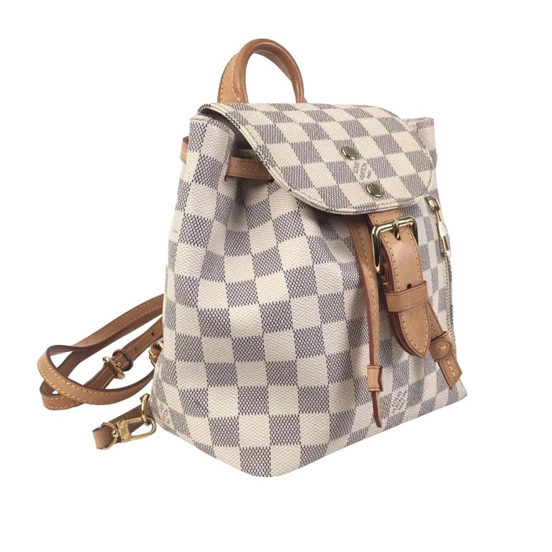 LOUIS VUITTON Damier Azur Sperone BB Backpack - Logoexplore - Image 4