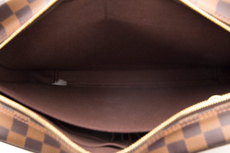 Louis Vuitton Brown Damier Ebene Shelton Handbag - Logoexplore - Image 7