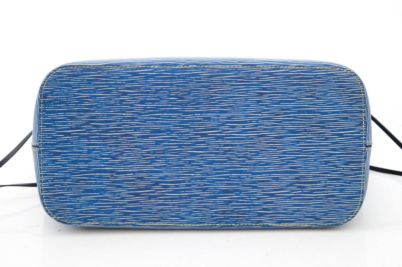 Louis Vuitton Blue Denim EPI  Neverfull Tote - Logoexplore - Image 6