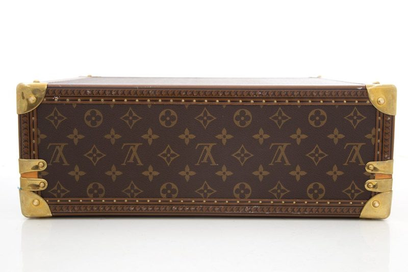 Louis Vuitton Brown Monogram & Multicolor Handpainted Trunk - Logoexplore - Image 5