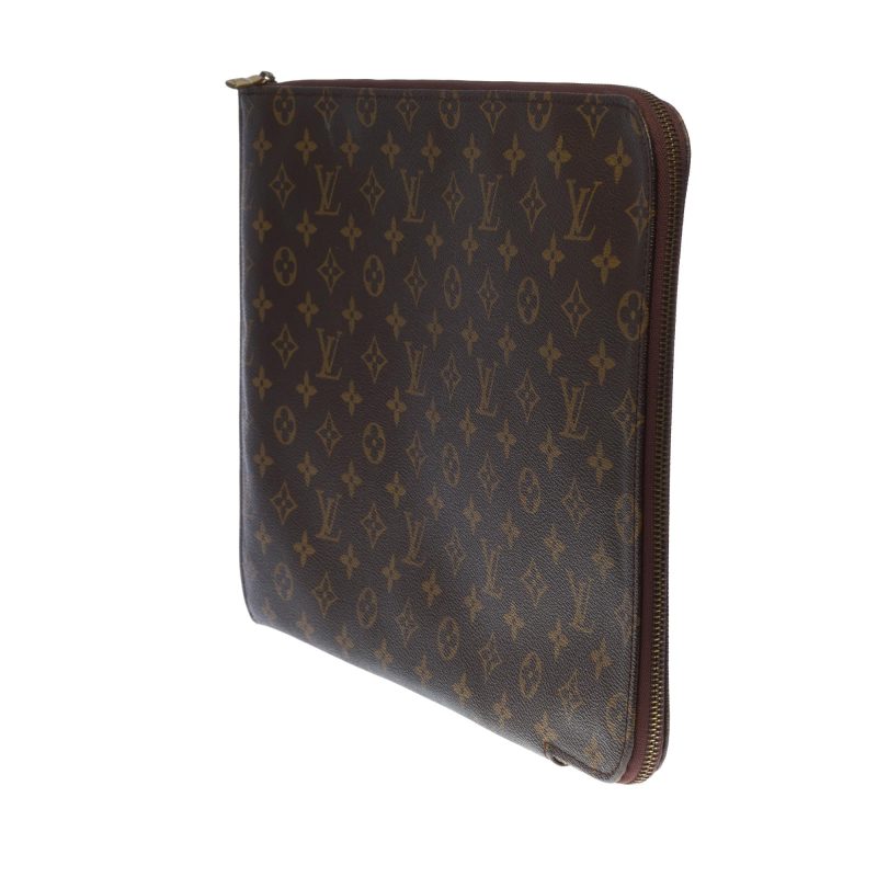 LOUIS VUITTON document holder in brown monogram canvas - Logoexplore - Image 4