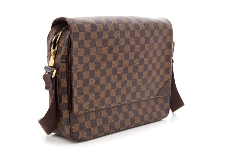 Louis Vuitton Brown Damier Ebene Shelton Handbag - Logoexplore - Image 3