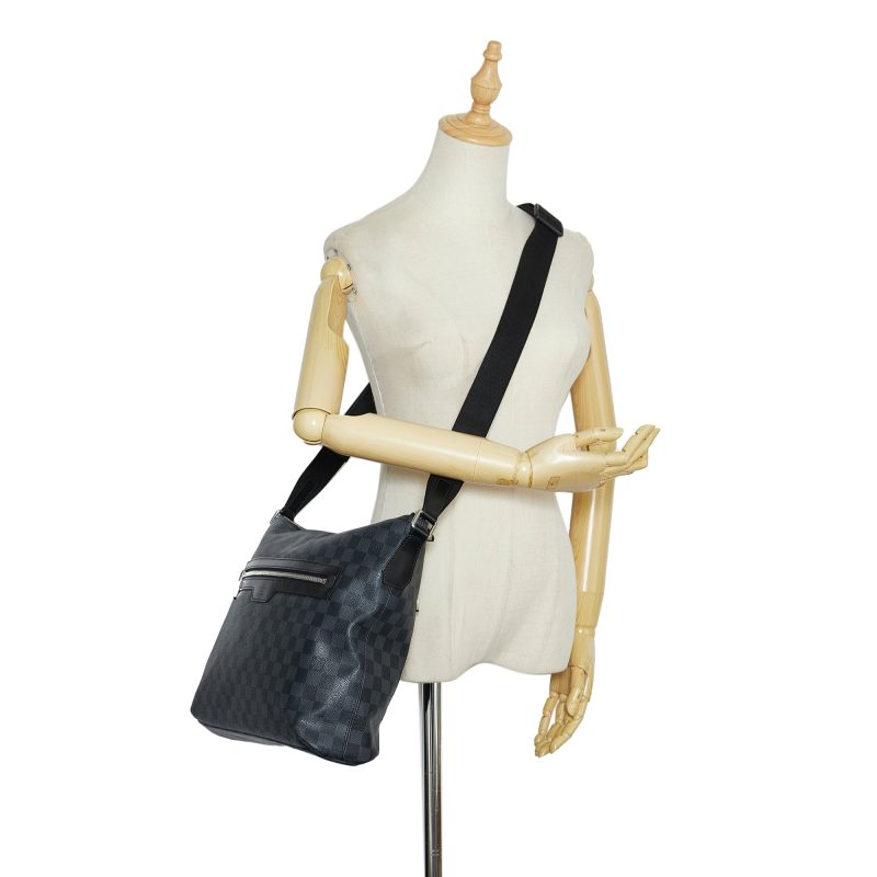 LOUIS VUITTON Damier Graphite Mick MM Crossbody Bag - Logoexplore - Image 9
