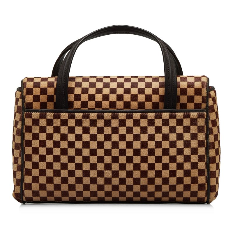 LOUIS VUITTON Damier Sauvage Lionne Handbag - Logoexplore - Image 3