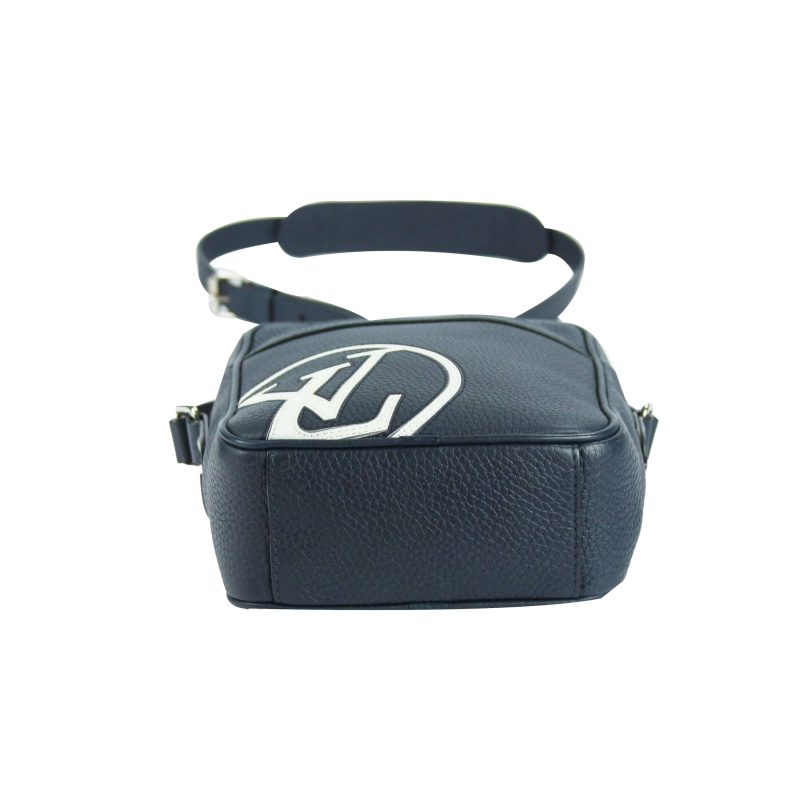 Louis Vuitton Danube LV Circle PM Blue Taurillon - Logoexplore - Image 7