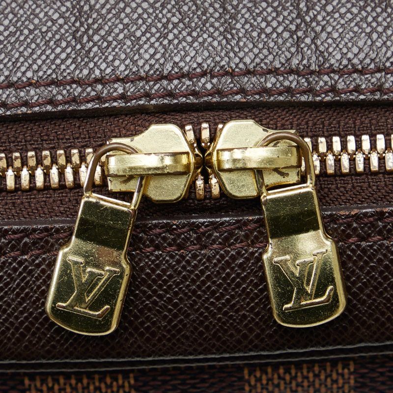 LOUIS VUITTON Damier Ebene Brera Handbag - Logoexplore - Image 10