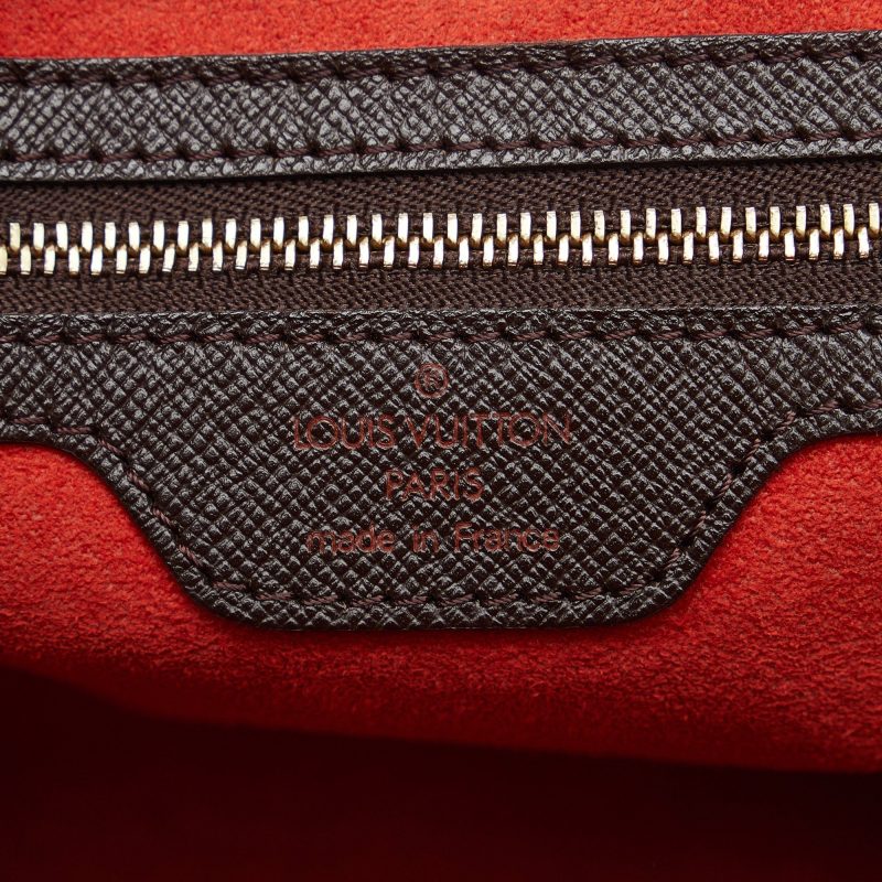 LOUIS VUITTON Damier Ebene Brera Handbag - Logoexplore - Image 7