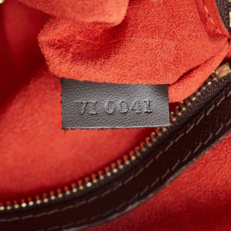 LOUIS VUITTON Damier Ebene Brera Handbag - Logoexplore - Image 8