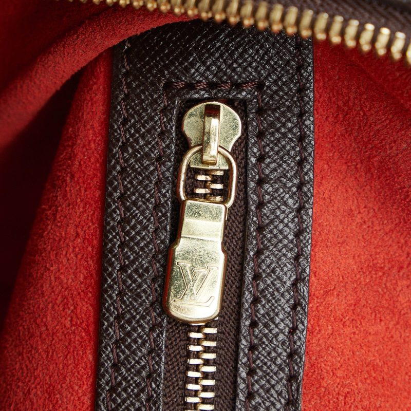 LOUIS VUITTON Damier Ebene Brera Handbag - Logoexplore - Image 9