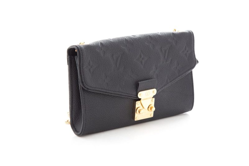 Louis Vuitton Black Empreinte Wallet on Chain Cross-Body - Logoexplore - Image 3