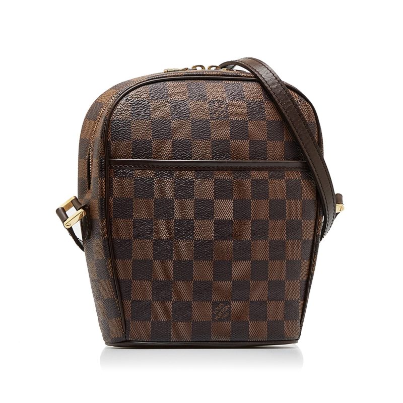 LOUIS VUITTON Damier Ebene Ipanema PM Crossbody Bag - Logoexplore - Image 2