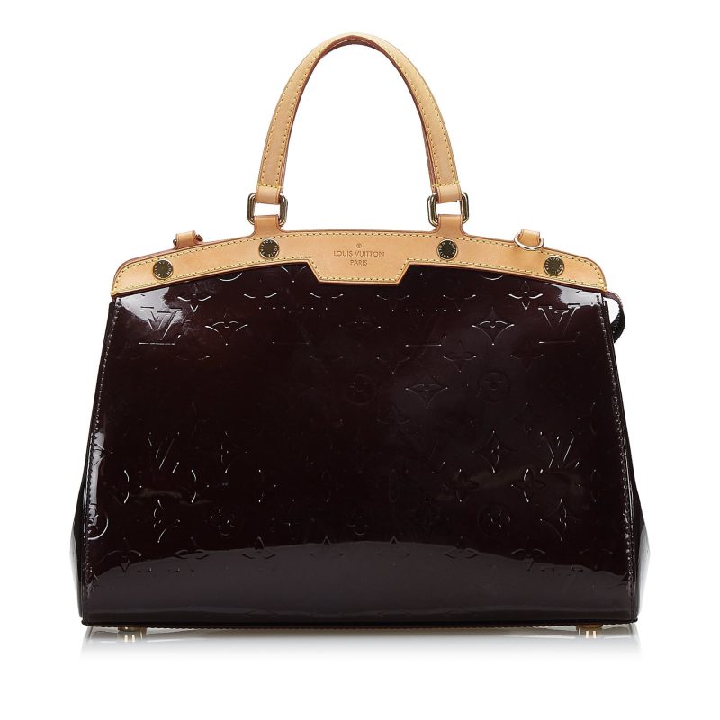 Louis Vuitton Brea MM Purple Monogram Vernis - Logoexplore - Image 2
