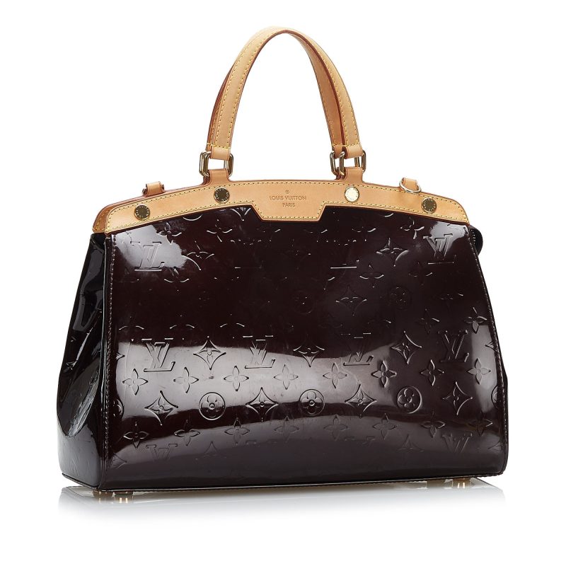 Louis Vuitton Brea MM Purple Monogram Vernis - Logoexplore - Image 3