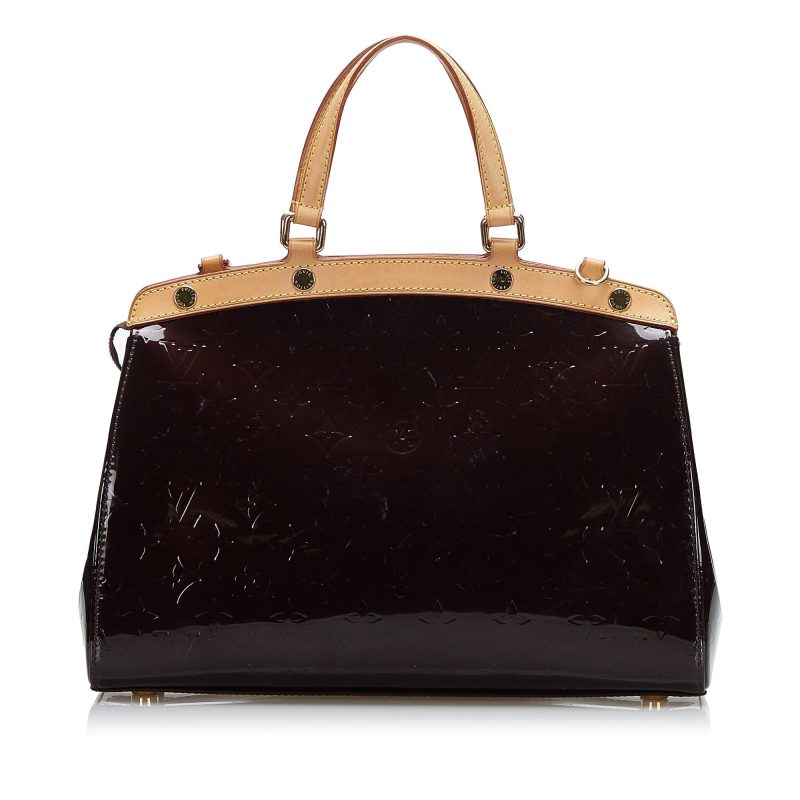 Louis Vuitton Brea MM Purple Monogram Vernis - Logoexplore - Image 4