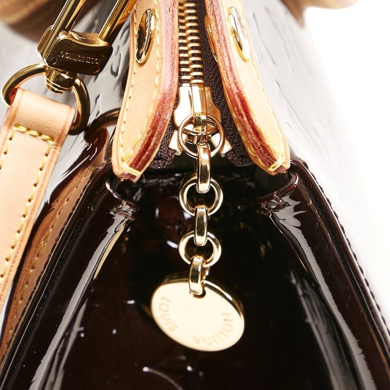 Louis Vuitton Brea MM Purple Monogram Vernis - Logoexplore - Image 9
