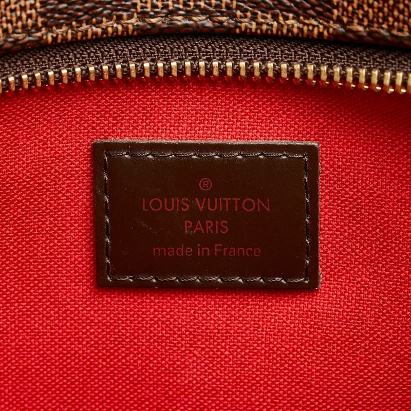 Louis Vuitton Bloomsbury GM Brown Damier Ebene Canvas - Logoexplore - Image 7