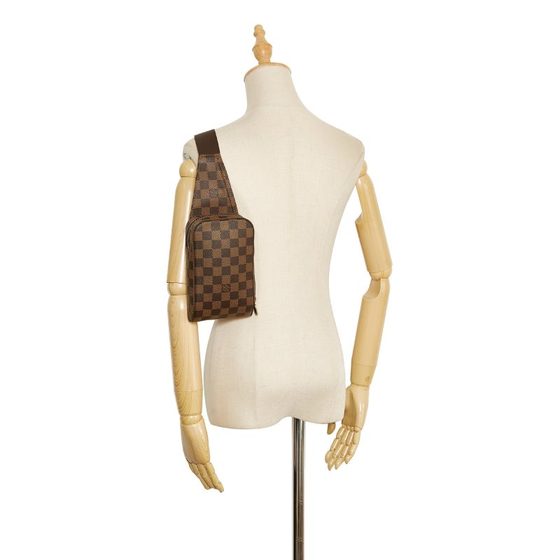 Louis Vuitton Damier Ebene Geronimos Crossbody Bag - Logoexplore - Image 9