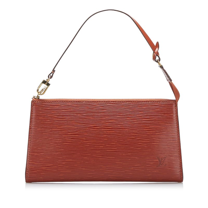 LOUIS VUITTON Epi Pochette Accessoires Brown - Logoexplore